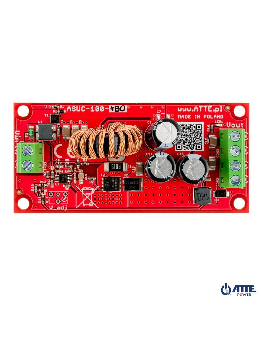 ATTE ASUC-100-480-OF - Przetwornica podnosząca napięcie do 48V