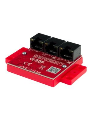 ATTE xPoE-3-10 - Switch PoE 3 portowy extender 3xPoE IN/OUT PASSIVE