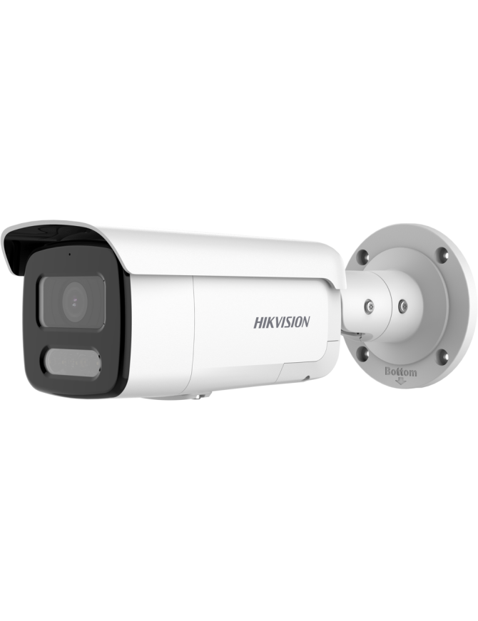 HIKVISION DS-2CD2T47G2H-LISU/SL(2.8mm)(eF) - Kamera IP tulejowa, Smart Hybrid Light, 4MP, 2.8mm, zew. IP67