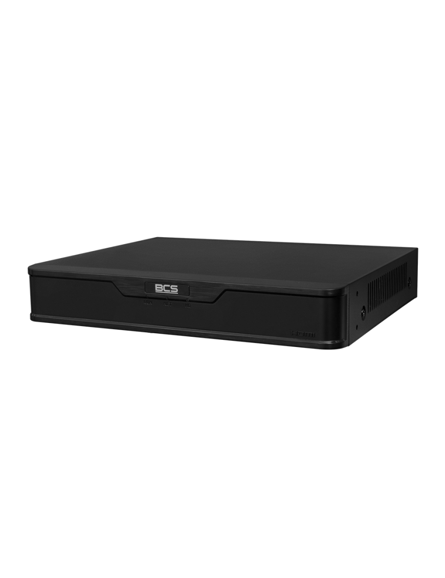 BCS-P-NVR0401-4K(3) - Rejestrator 4-kanałowy NVR, 1xHDD