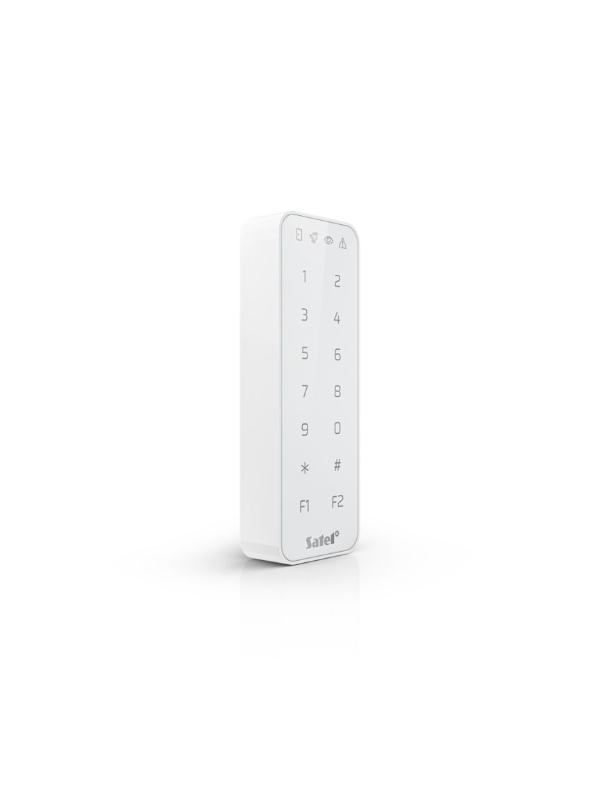 SATEL SO-MF5-W - Klawiatura z czytnikiem kart zbliżeniowych, standard MIFARE, współpracuje z centralami INTEGRA, praca autonomic