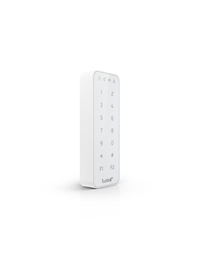 SATEL SO-MF5-W - Klawiatura z czytnikiem kart zbliżeniowych, standard MIFARE, współpracuje z centralami INTEGRA, praca autonomic