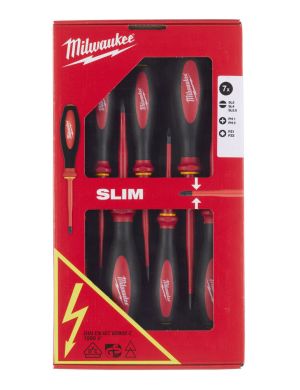 MILWAUKEE ZESTAW WKRĘTAKÓW VDE SLIM 7SZT 4932471453