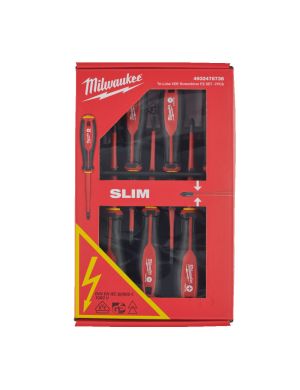MILWAUKEE ZESTAW WKRĘTAKÓW PZ VDE - 7SZT 4932478738