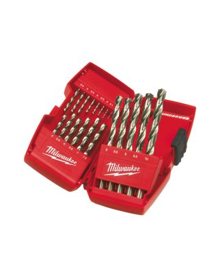 MILWAUKEE Zestaw THUNDERWEB HSS-G - Zestaw 19 szt. wierteł do metalu 4932352374