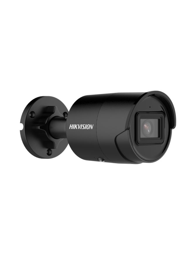 HIKVISION DS-2CD2046G2-IU(2.8mm)(C)(BLACK) - Kamera IP tulejowa, IR, zew. IP67