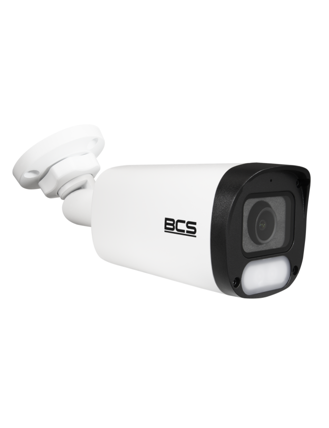 BCS-P-TIP28FCL3-Ai1 - Kamera IP tulejowa, 8MP, 2.8mm, białe światło, zew. IP67