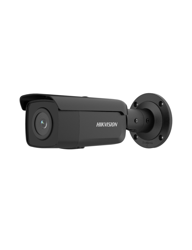 HIKVISION DS-2CD2T46G2-2I(2.8mm)(C)(BLACK) - Kamera IP tulejowa, AcuSense, DarkFighter, IR, zew. IP67, kolor czarny