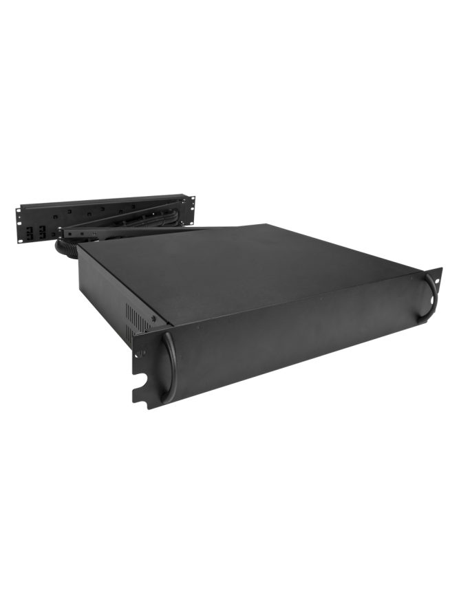 PULSAR ARAD-S2 - Obudowa do centrali pozioma do szafy RACK 19" - 2U, 400mm, 24 linie