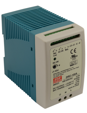 PULSAR DRC-100A - Zasilacz na szynę DIN, 13.8V/100W/4.5A/2.5A