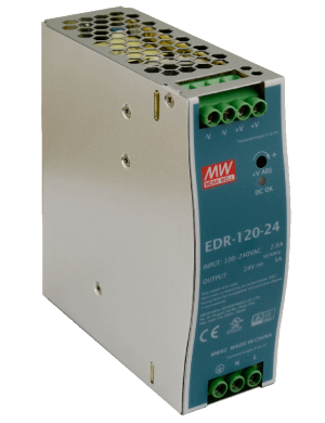 PULSAR EDR-120-24 - Zasilacz na szynę DIN, EDR 24V/120W/5A