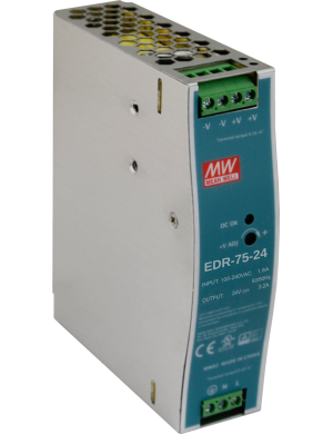 PULSAR EDR-75-24 - Zasilacz na szynę DIN, EDR 24V/75W/3.2A