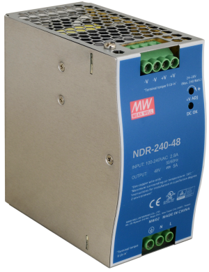 PULSAR NDR-240-48 - Zasilacz na szynę DIN, 48V/240W/5A