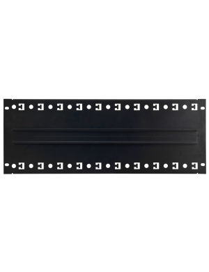 PULSAR RADIN - Blacha montażowa 4U z szyną DIN-TH35-24xS do szaf RACK19"