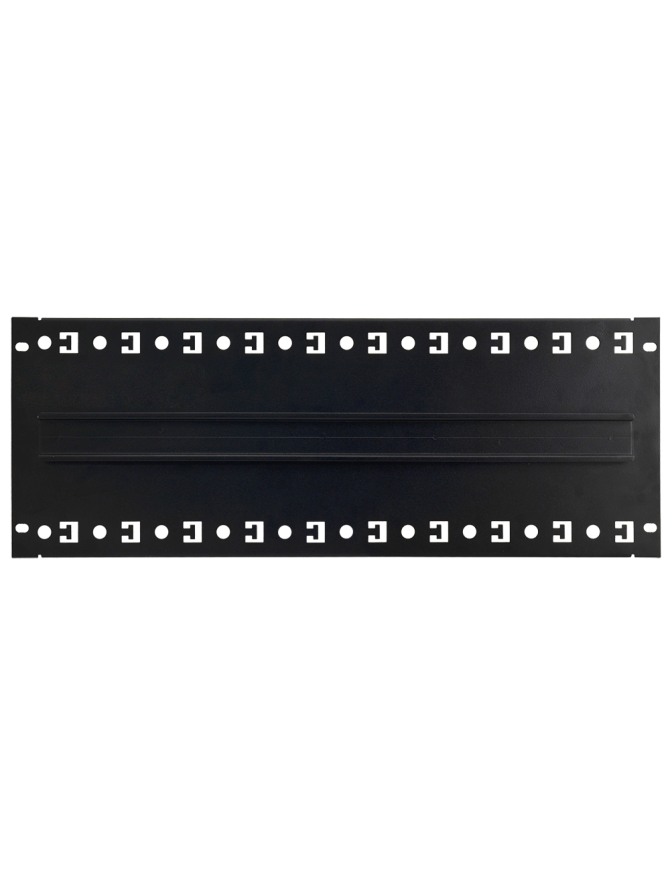 PULSAR RADIN - Blacha montażowa 4U z szyną DIN-TH35-24xS do szaf RACK19"