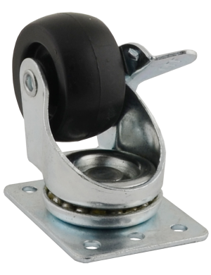 PULSAR RAKB - Kółko 2" z blokadą do szafy stojącej RACK