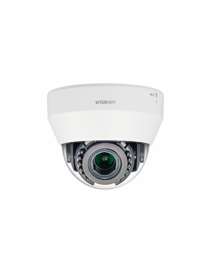 WISENET SAMSUNG LND-6072R - Kamera IP kopułowa, 2MP, 3.2-10mm, IR