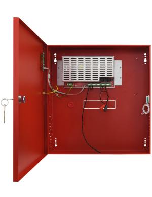 PULSAR EN54C-2A17 - Zasilacz do systemów przeciwpożarowych, EN54C 27.6V/2A/2x17Ah