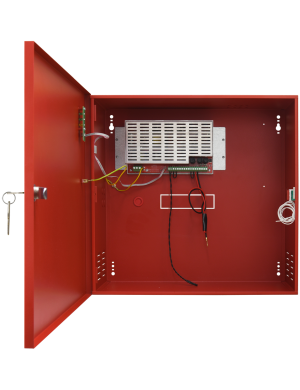 PULSAR EN54C-3A28 - Zasilacz do systemów przeciwpożarowych, EN54C 27.6V/3A/2x28Ah