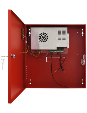 PULSAR EN54C-10A17 - Zasilacz do systemów przeciwpożarowych, EN54C 27.6V/10A/2x17Ah
