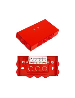 W2 PIP-2AN / Rozgałęźna / 4mm2 - Puszka instalacyjna przeciwpożarowa prostokątna, Rozgałęźna 4mm2
