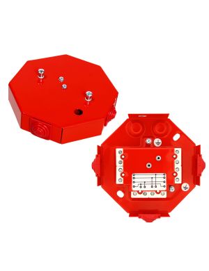 W2 PIP-3AN / Rozgałęźna - Puszka instalacyjna przeciwpożarowa ośmiokątna, Rozgałęźna