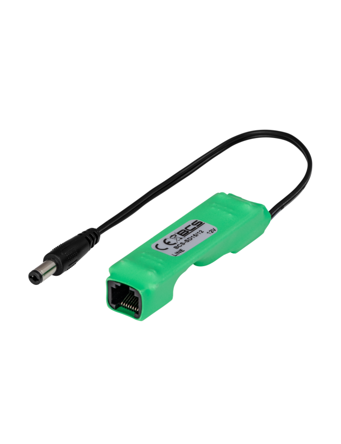 BCS-SD15/12 - Przetwornica obniżająco-stabilizująca do zasilania wideodomofonowego panelu zewnętrznego IP z 12VDC na dużeodległo