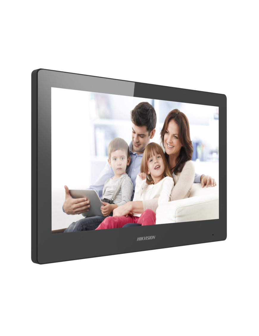 HIKVISION DS-KH8520-WTE1/EU - Stacja wewnętrzna IP, ekran dotykowy 10", kolor czarny