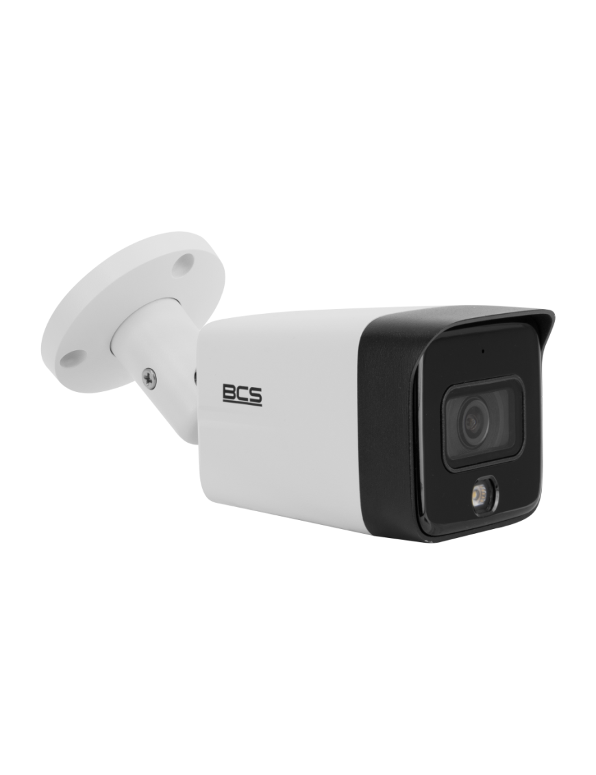 BCS-L-TIP18FCR3L3 - Kamera IP tubowa, NightColor, 8MP, 2.8mm, IR, białe światło, zew. IP67