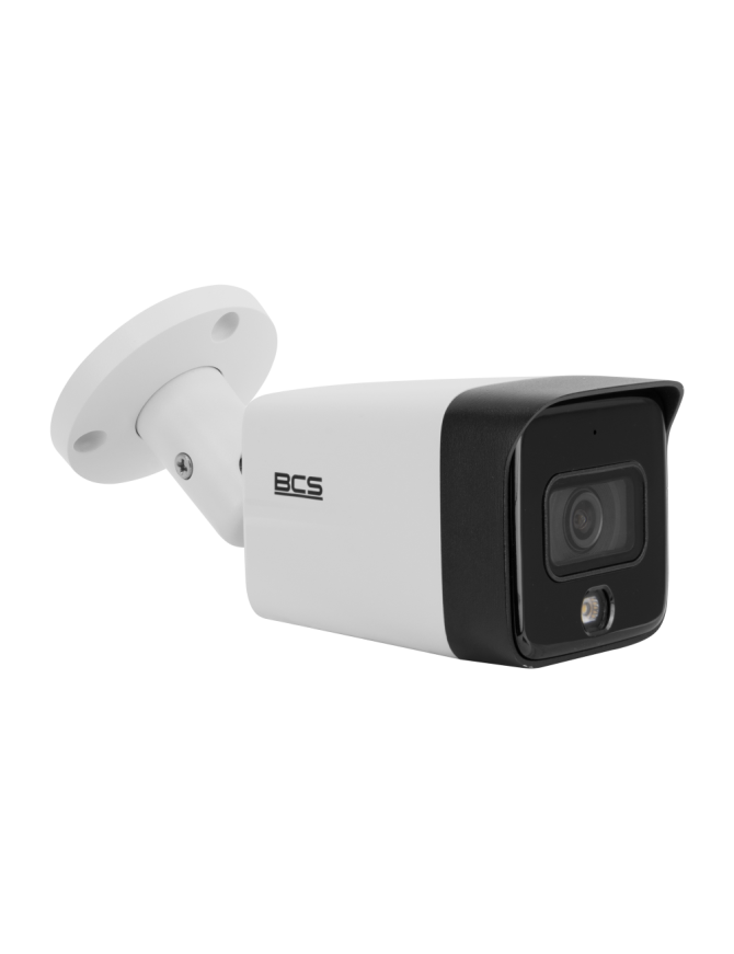 BCS-L-TIP18FCR3L3 - Kamera IP tubowa, NightColor, 8MP, 2.8mm, IR, białe światło, zew. IP67