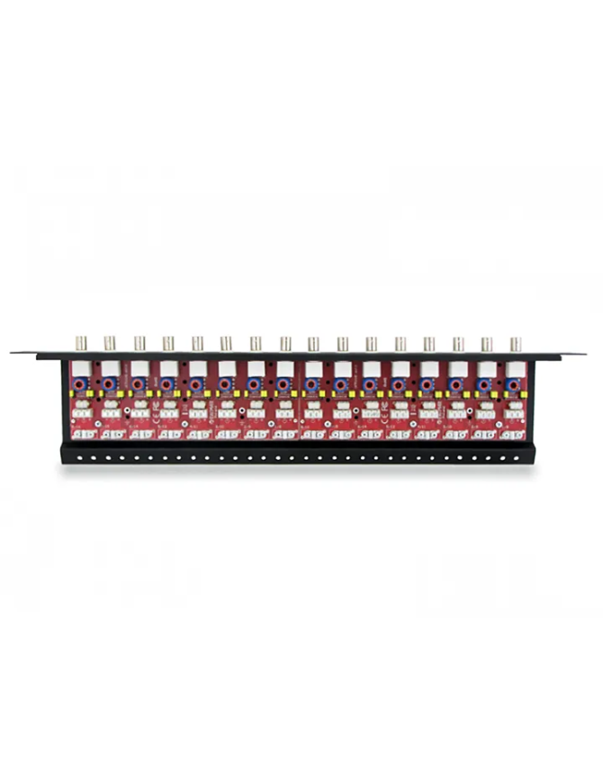 EWIMAR LHD-16R-EXT-FPS 24V - Patchpanel porządkujący z zabezpieczeniem przeciwprzepięciowym