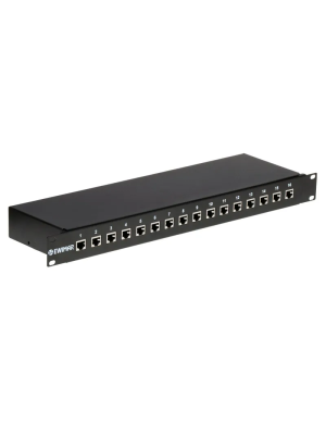 EWIMAR PTF-516R-EXT/POE - 16-kanałowe zabezpieczenie przeciwprzepięciowe serii EXT do systemów IP z ochroną PoE