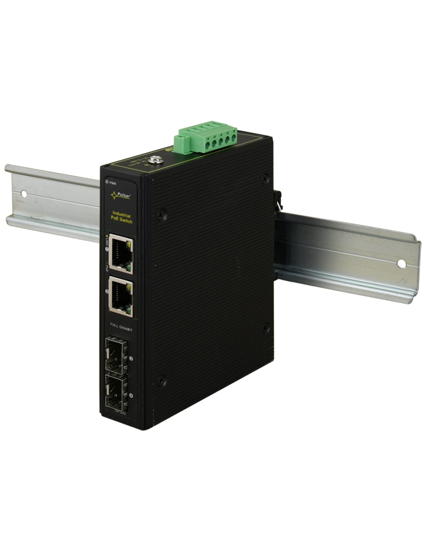 PULSAR ISFG42 - Switch przemysłowy ISFG42 (2xPoE, 2xSFP)