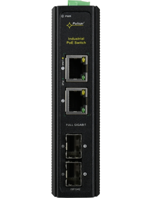 PULSAR ISFG42 - Switch przemysłowy ISFG42 (2xPoE, 2xSFP)