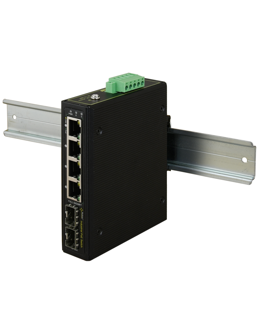 PULSAR ISFG64 - Switch przemysłowy ISFG64 (4xPoE, 2xSFP)