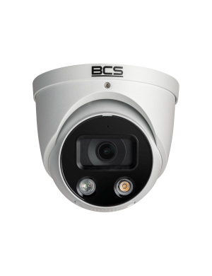 BCS-L-EIP55FCR3L3-Ai1 - Kamera IP kopułowa, NightColor, IR, białe światło, zew. IP67