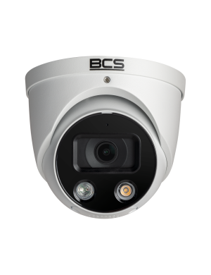 BCS-L-EIP58FCR3L3-Ai1 - Kamera IP kopułowa, NightColor, IR, białe światło, zew. IP67