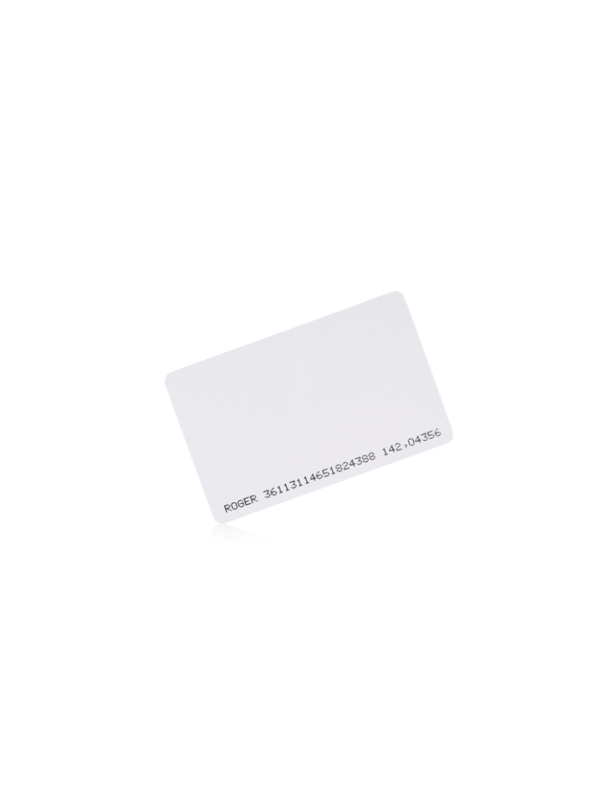 ROGER MFC-1 - Karta zbliżeniowa cienka PVC 13.56 MHz MIFARE Ultralight