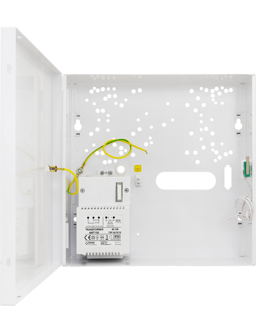 PULSAR AWO009 - Obudowa natynkowa centrali uniwersalna, TRP 40VA/16V/18V, IP20
