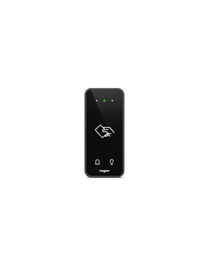 ROGER MCT80M-BLE - Zewnętrzny terminal dostępu MIFARE DESFire/Plus/NFC/Bluetooth, 2 dotykowe klawisze funkcyjne