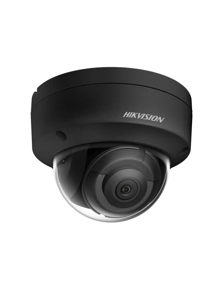 HIKVISION DS-2CD2143G2-IS(2.8mm)(BLACK) - Kamera Acusense IP kopułowa, IR, zew. IP67, IK10, kolor czarny