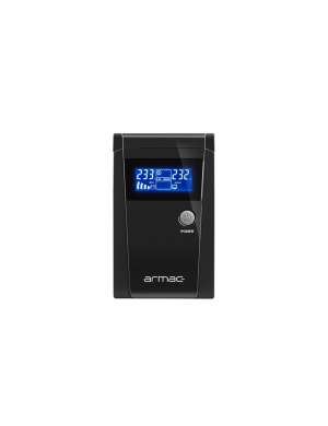 ARMAC O/850E/LCD - Zasilacz awaryjny 850 VA, 2x 230V PL, LCD, tower