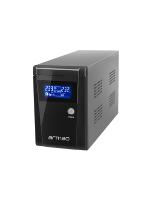 ARMAC O/1000F/LCD - Zasilacz awaryjny 1000 VA, 3x SCHUKO, LED, tower