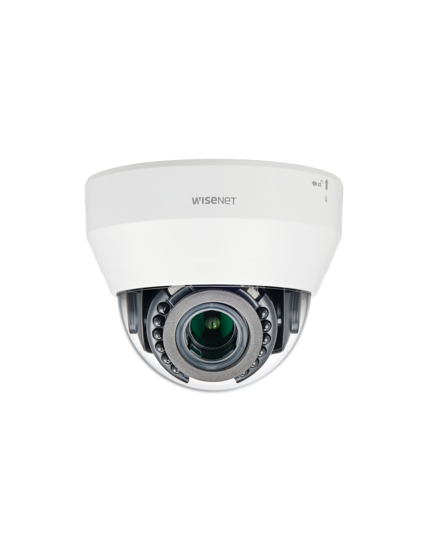 WISENET SAMSUNG LND-6072R - Kamera IP kopułowa, 2MP, 3.2-10mm, IR