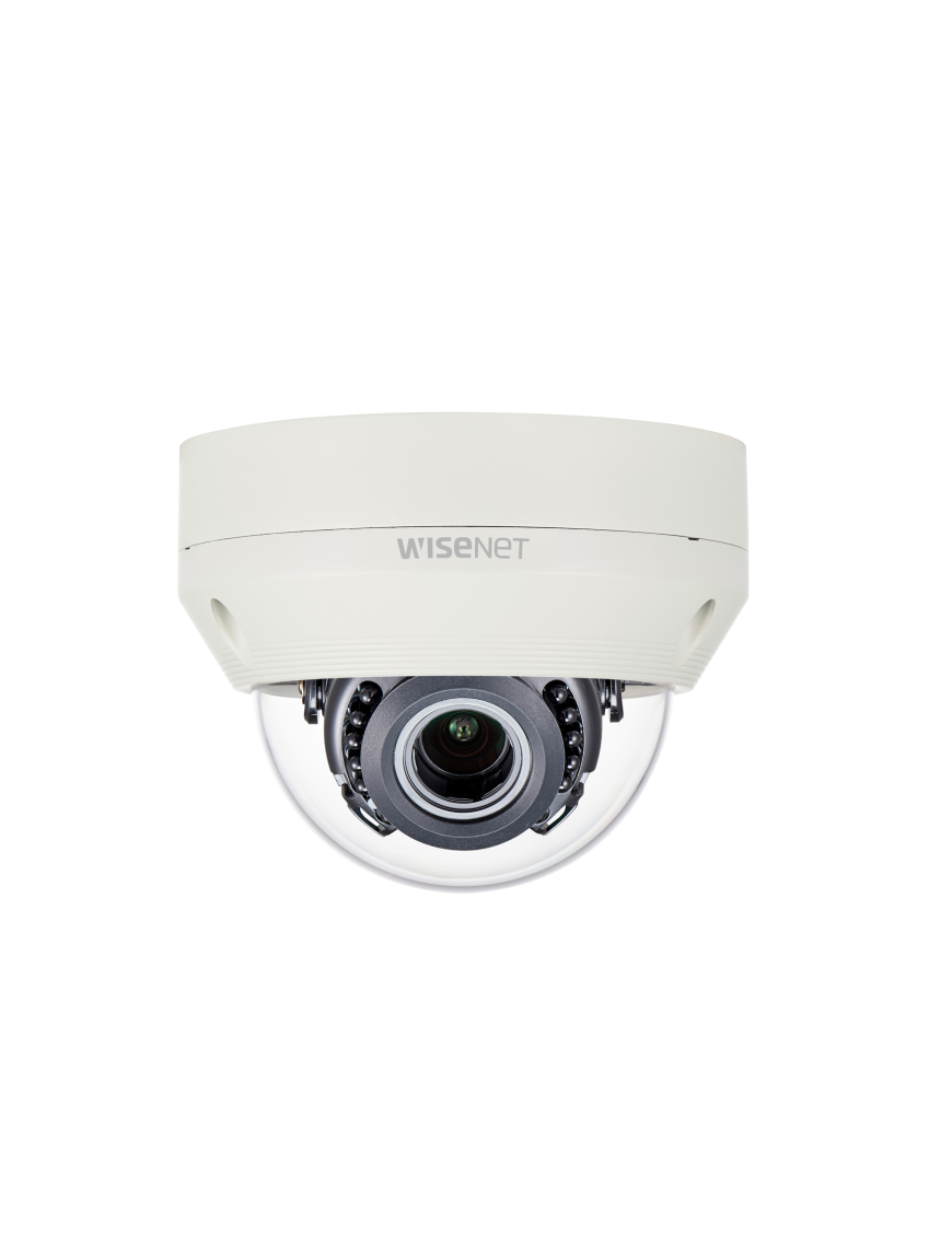 WISENET SAMSUNG HCV-6070R - Kamera AHD kopułowa, 2MP, 3.2-10mm, IR, zew. IP66, IK10