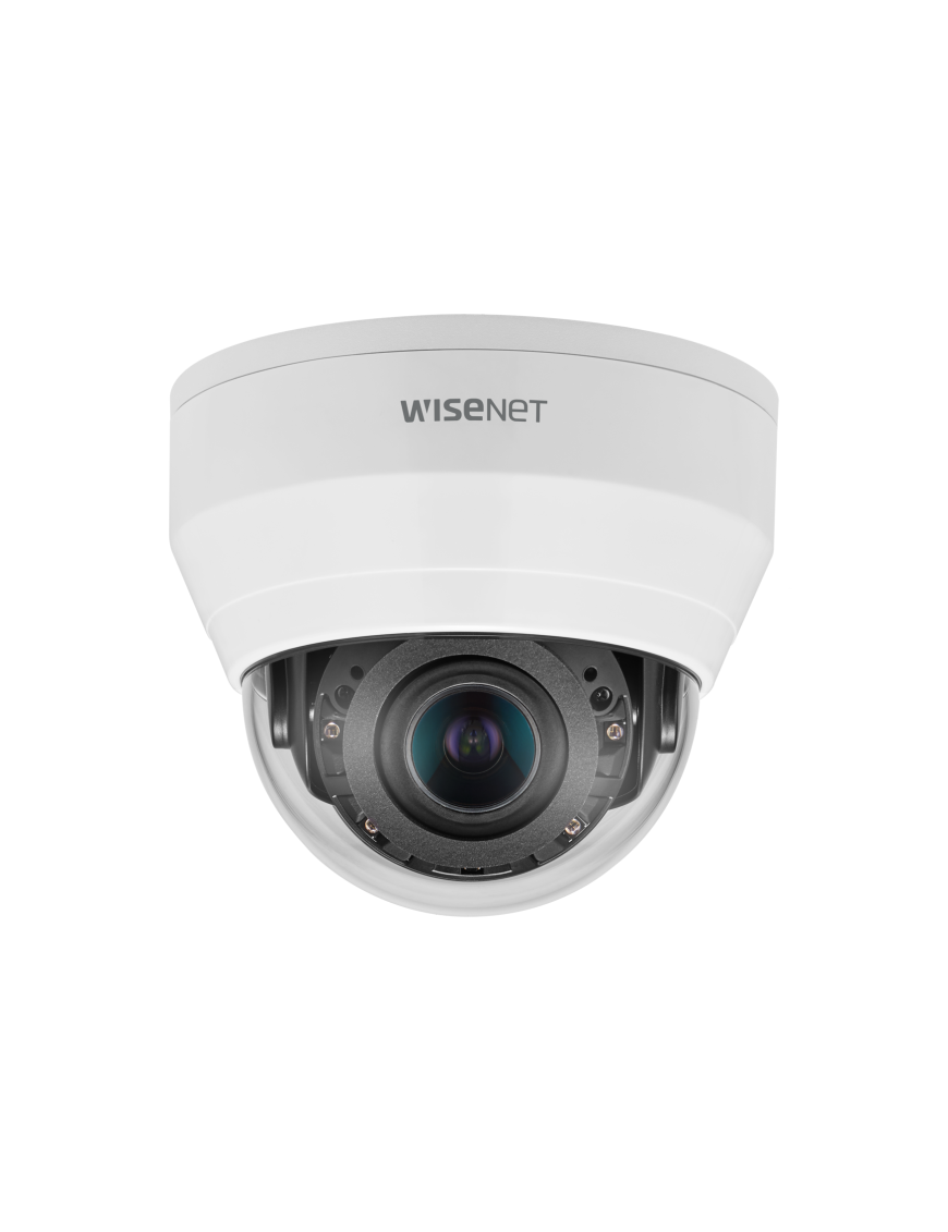 WISENET SAMSUNG QND-8080R - Kamera IP kopułowa, 5MP, 3.2-10mm, IR