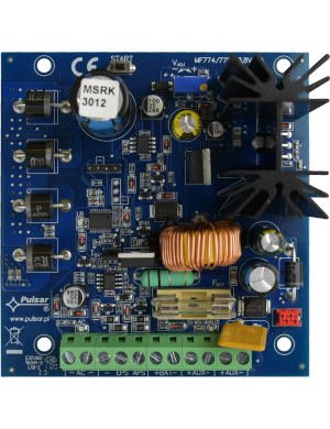 PULSAR MSRK3012 - Moduł zasilacza buforowego impulsowy z wyjściami technicznymi, MSRK 13,8V/3A/OC