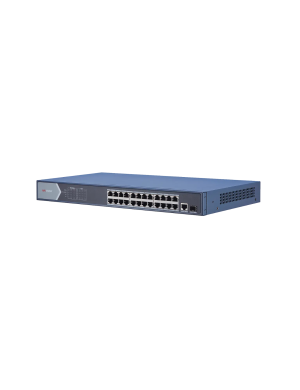 HIKVISION DS-3E0526P-E - Switch PoE 26 portowy, niezarządzalny, 24 × gigabitowe porty PoE, 1 × port gigabitowy RJ45 i 1 × port ś