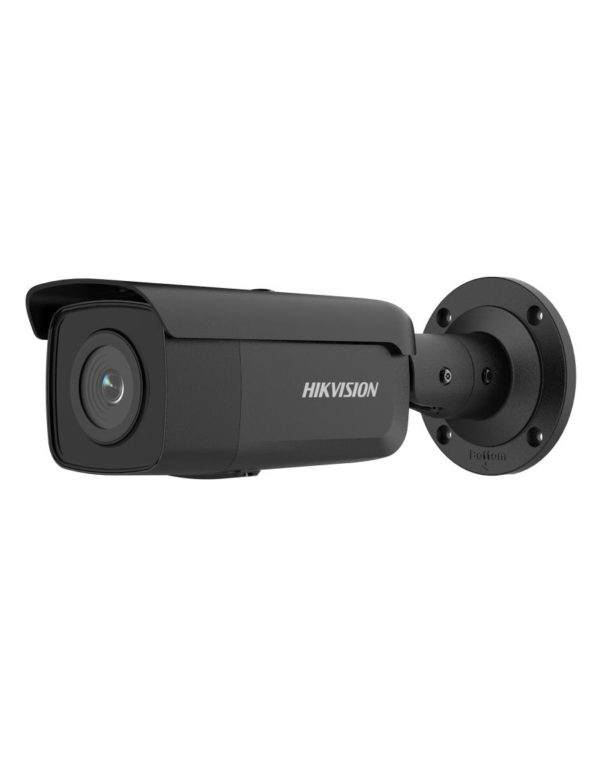 HIKVISION DS-2CD2T46G2-2I(2.8mm)(C)(BLACK) - Kamera IP tulejowa, AcuSense, DarkFighter, IR, zew. IP67, kolor czarny