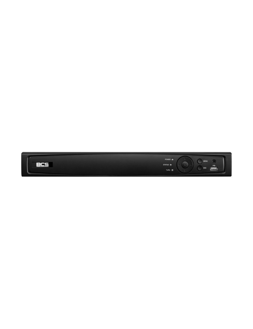 BCS-V-NVR0401-A-4KE(2) - Rejestrator 4-kanałowy NVR, 1x HDD